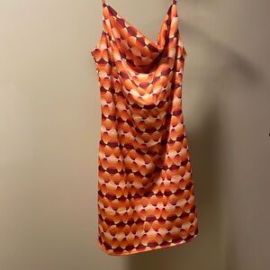 Urban Outfitters Funky pattern slip dress M